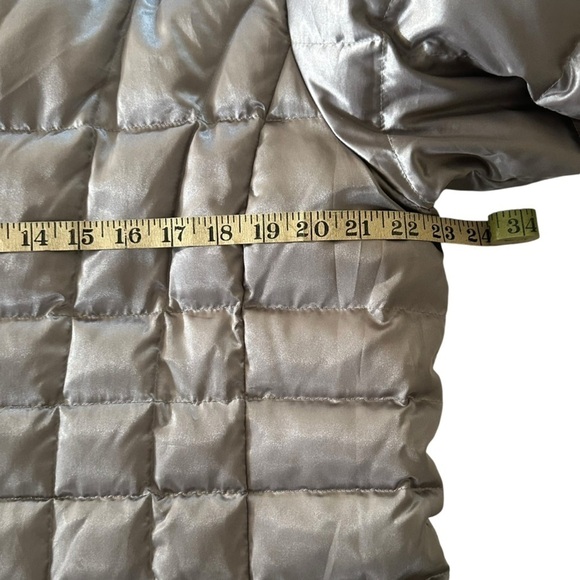 LANDS’ END SILVER GOOSE DOWN JACKET SIZE LARGE 14/16 - Picture 10 of 15